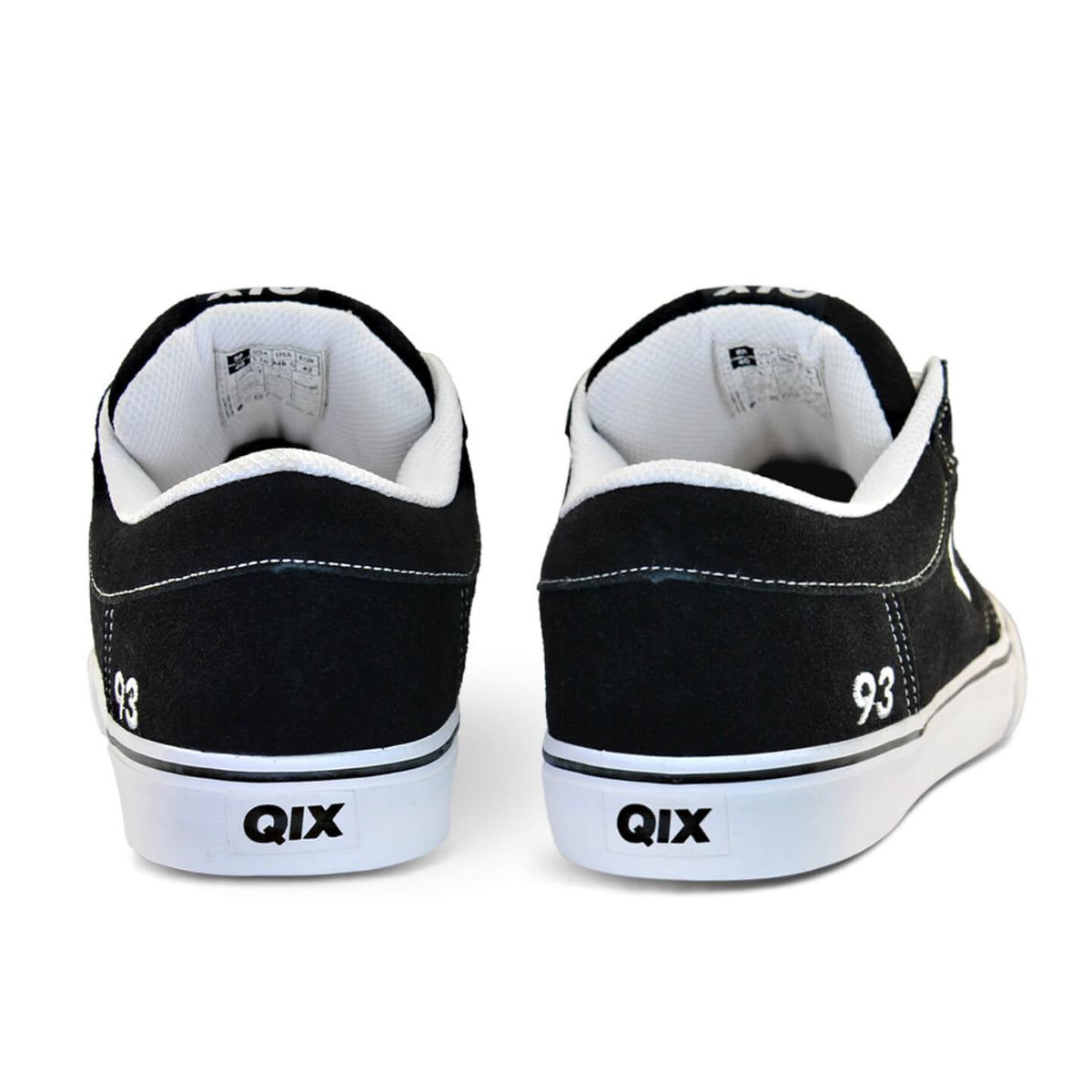 TENIS QIX 93 NINETY THREE R:QXVU0048 - PRETO E BRANCO