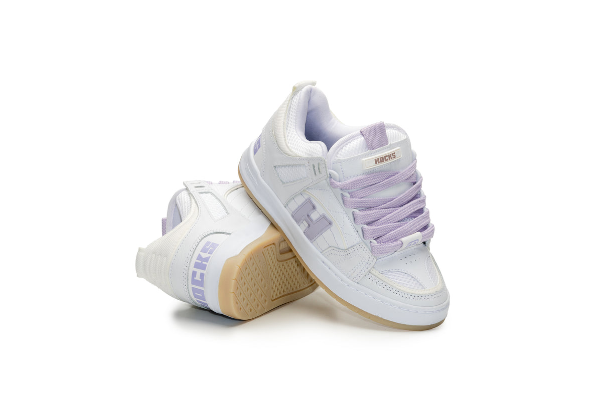 TENIS HOCKS BOLD BRANCO LILAC UV