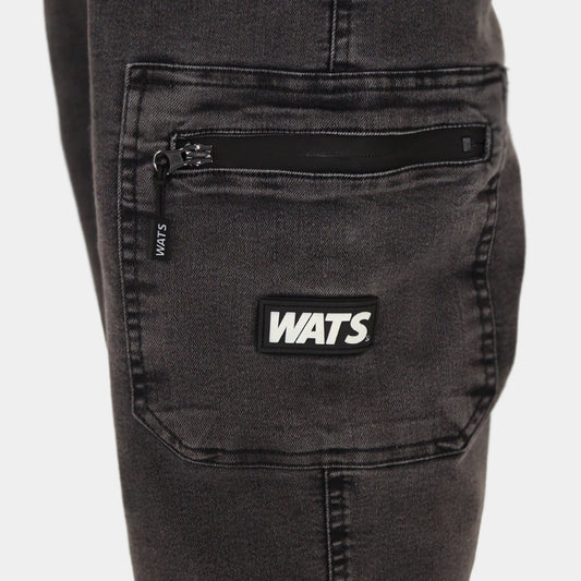 CALÇA WATS JEANS POCKET MARMORIZADA
