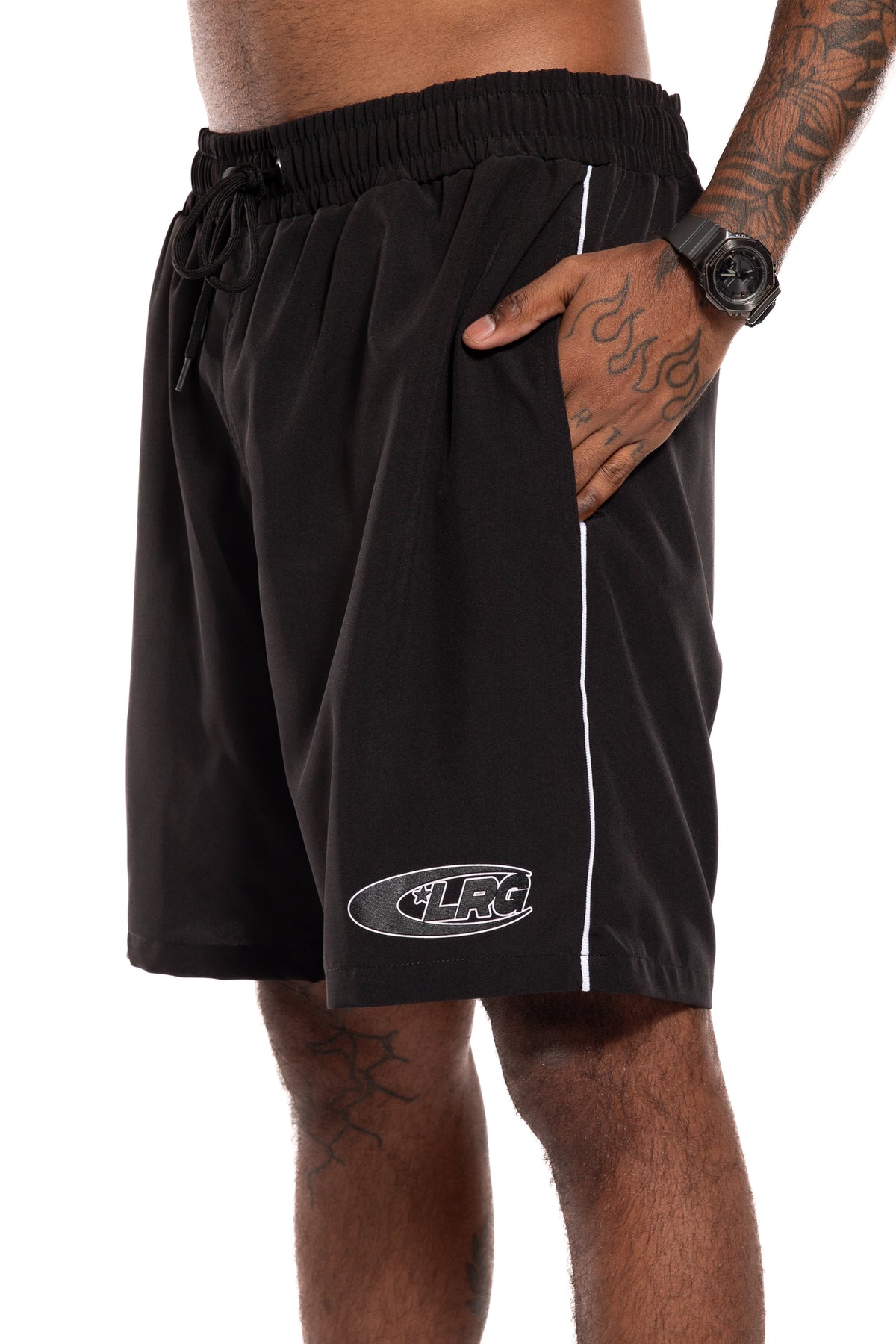 BERMUDA LRG ELASTICO PIT STOP NYLON