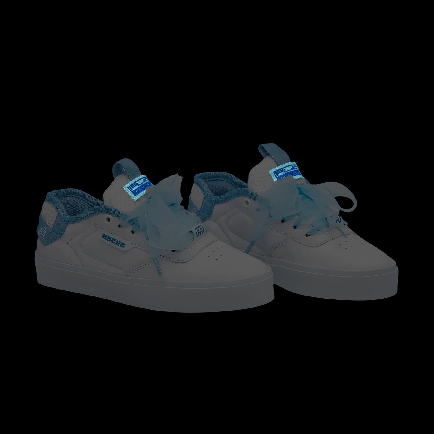 TENIS HOCKS FLAT CORE ACQUA BLOOM UV