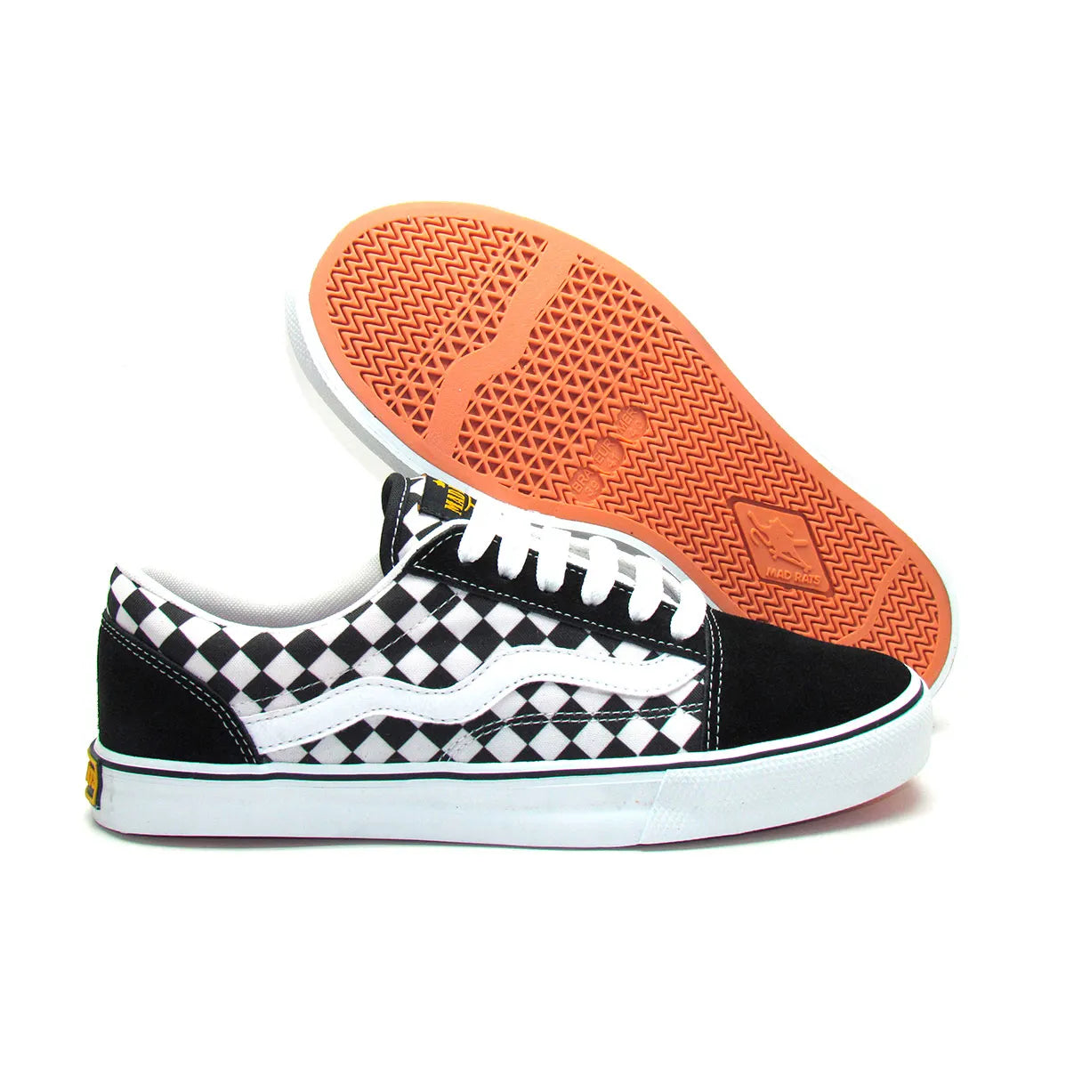 TENIS MAD RATS OLD SCHOOL QUADRICULADO