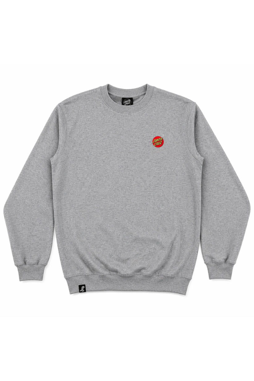 MOLETOM SANTA CRUZ CARECA CLASSIC DOT CHEST CREW