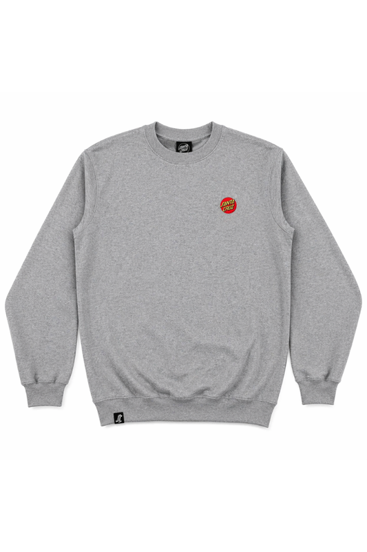 MOLETOM SANTA CRUZ CARECA CLASSIC DOT CHEST CREW