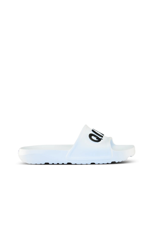 CHINELO QIX NUVEM SLIDE FULL BRANCO E PRETO
