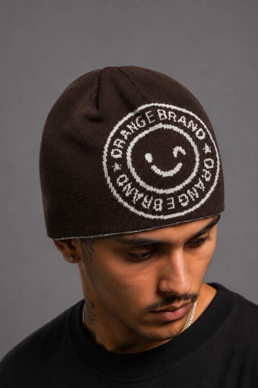 GORRO ORANGE CORE OFF WHITE