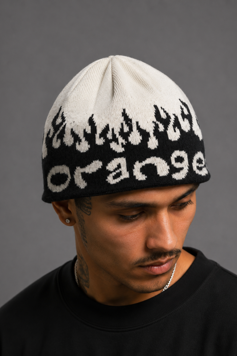 GORRO ORANGE FIRE PRETO