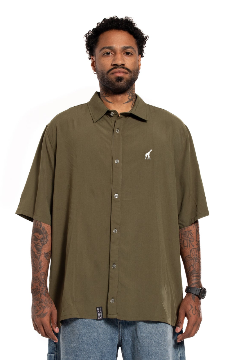CAMISA BOTAO LRG 47 WOVEN SHIRT 100% VISCOSE