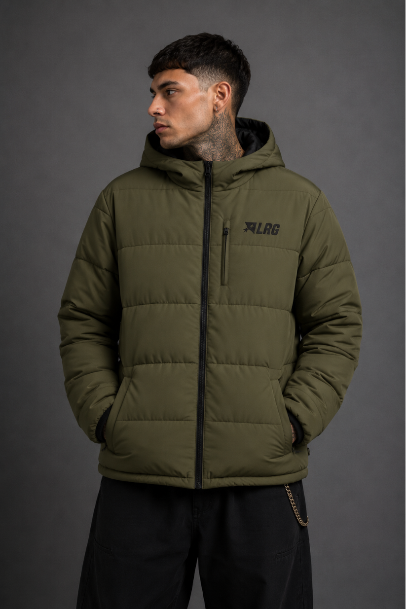 JAQUETA LRG LIFTED REVERSIBLE PUFFER JACKET DUPLA FACE