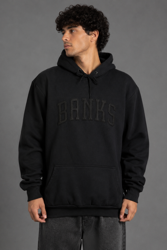 BLUSA MOLETOM CANGURU BORDADO BANKS