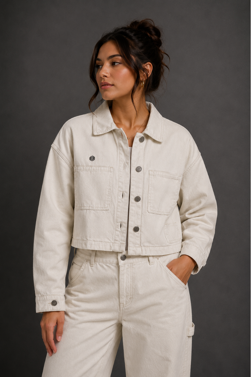 JAQUETA JEANS FEM JOHN ROGER