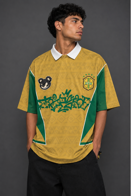 CAMISA TIME POLO DRY FIT COPA AMARELO REF: PD09