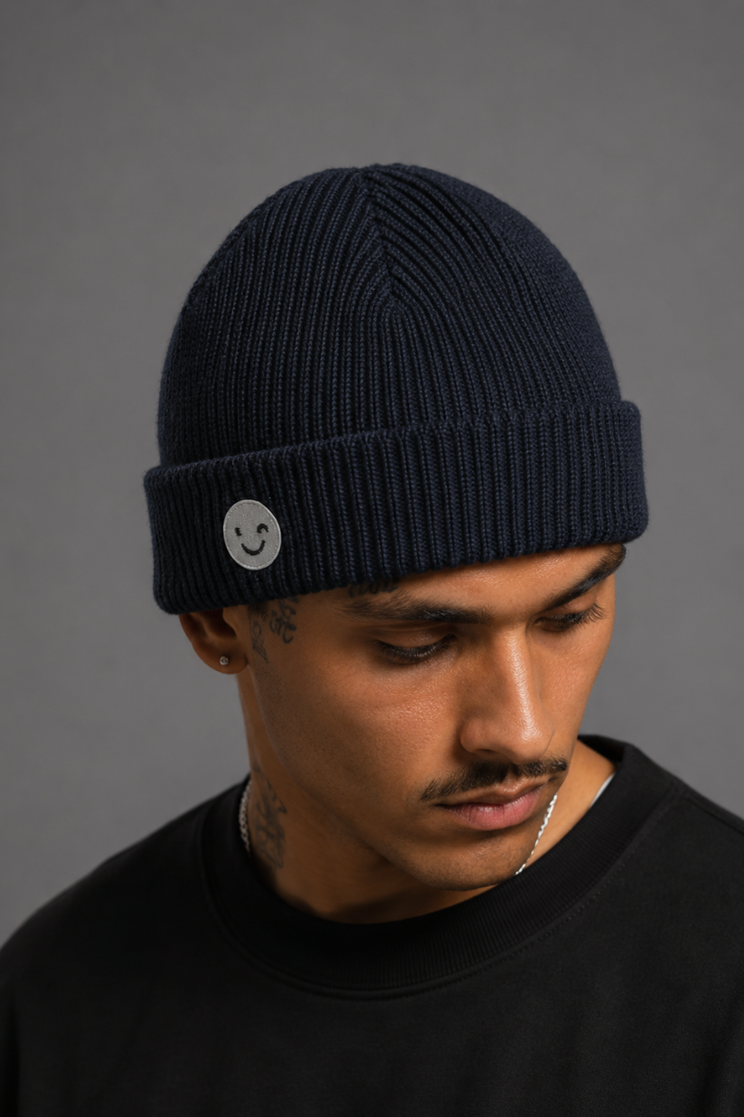 GORRO ORANGE CORE AZUL MARINHO