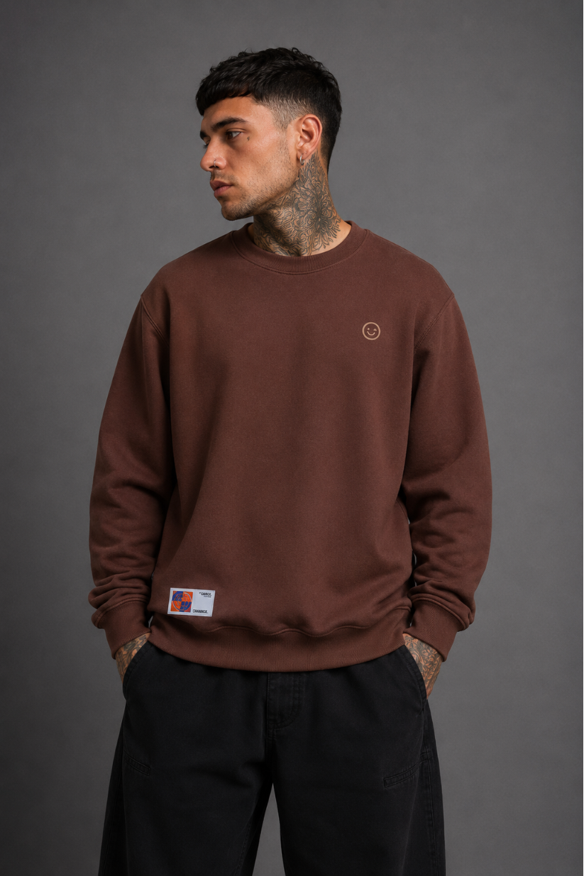MOLETOM CARECA CORE ORANGE ESSENTIAL