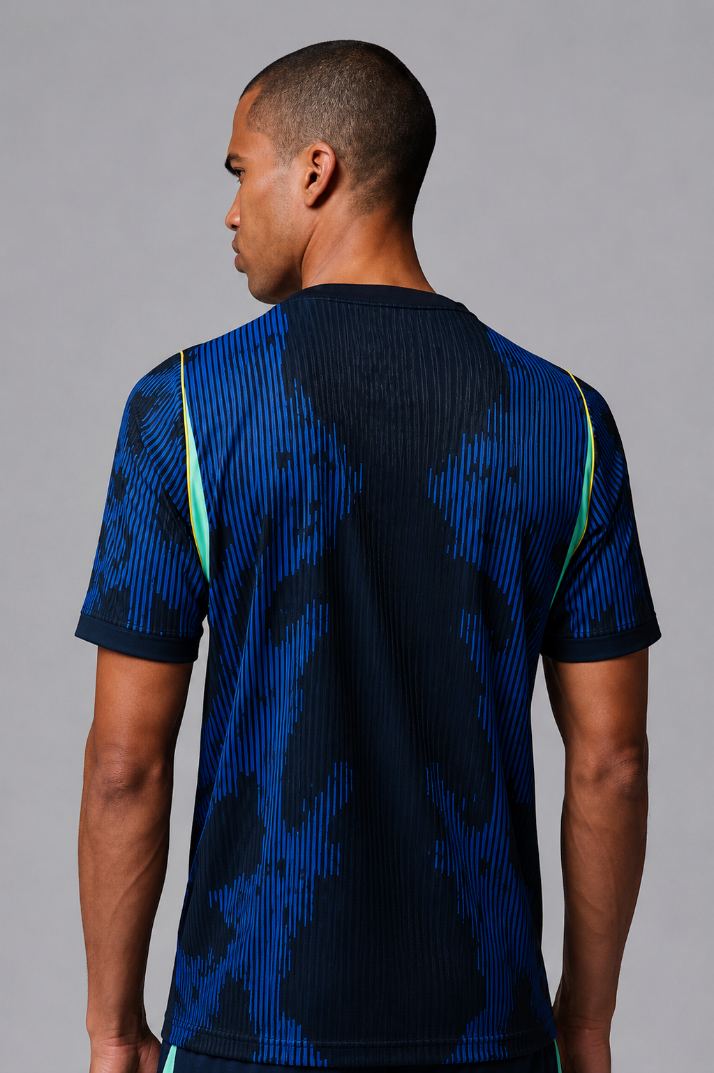 CAMISA BRASIL JOGADOR JORDAN II MASCULINA - AZUL