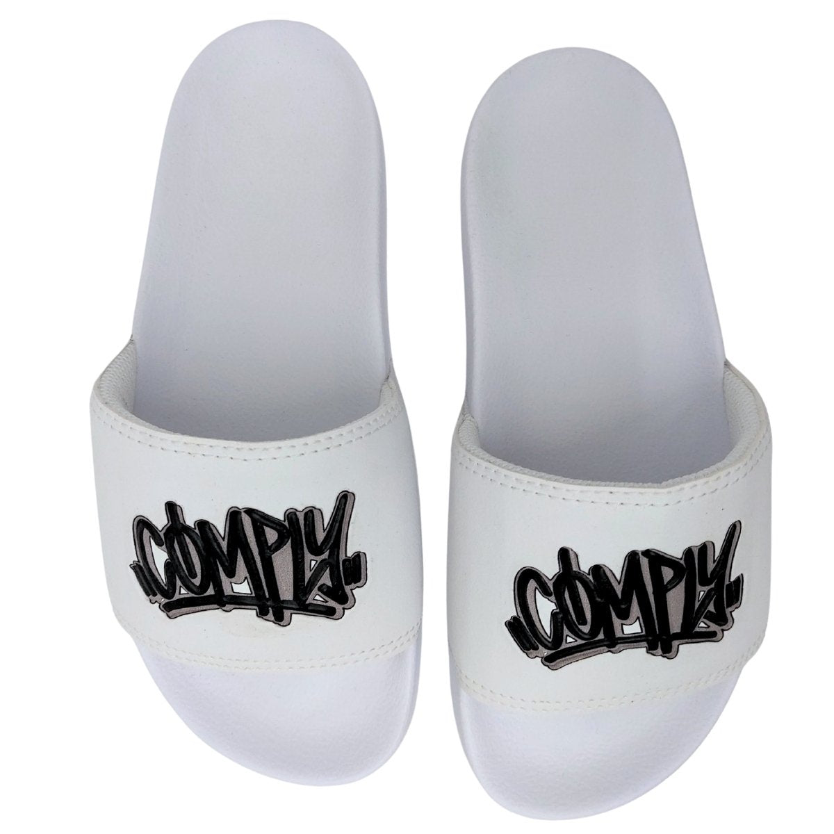 CHINELO SLIDE COMPLY WHITE