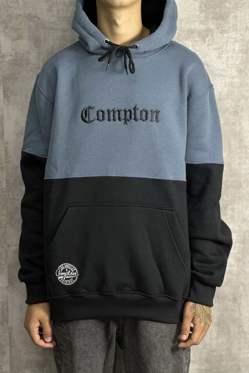 MOLETOM CANGURU 2 COR BORD WESTSIDE COMPTON