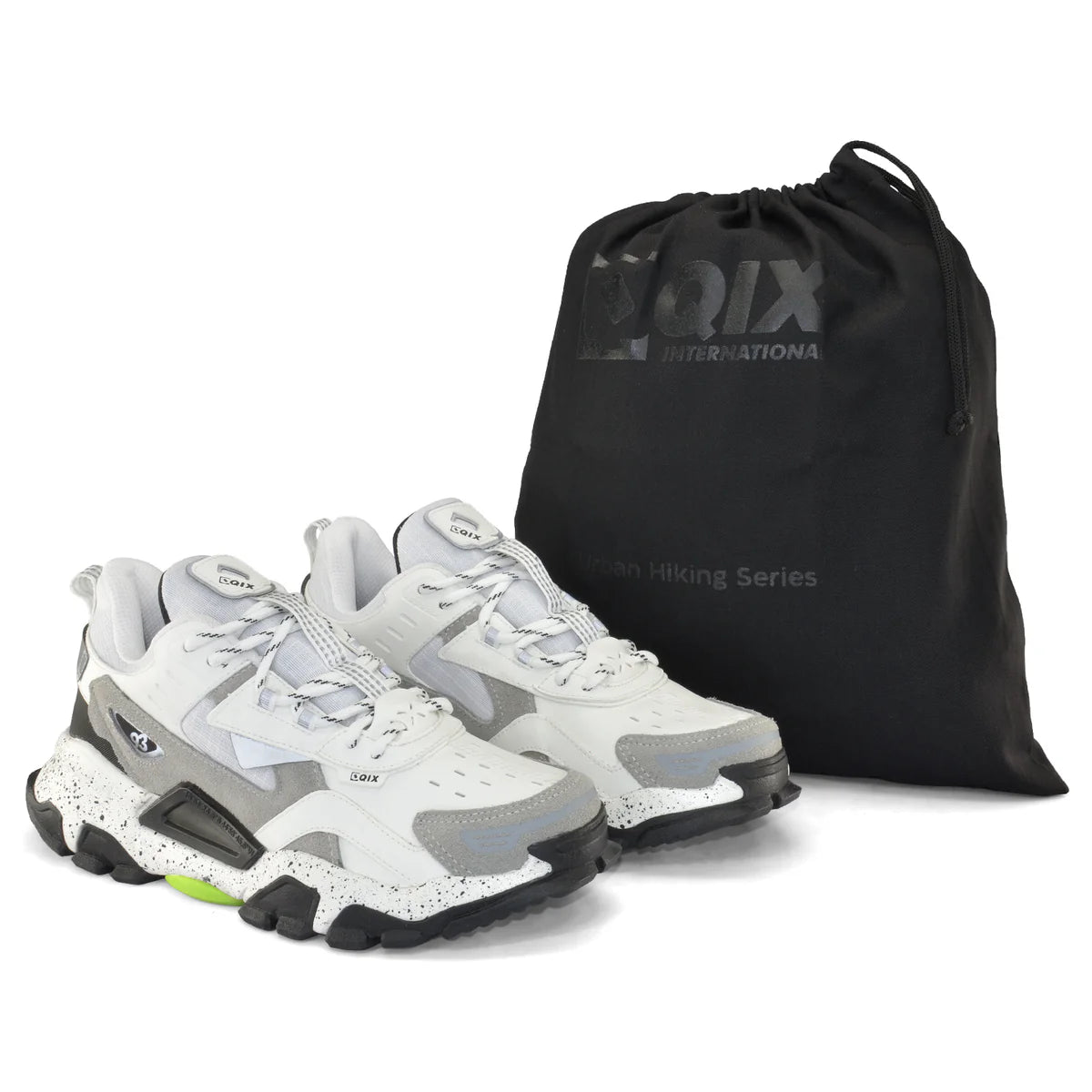 TENIS TREK OUT DOOR AD MASC SINTETICO SOLAR TR/PVC QIX  BRANCO/CINZA