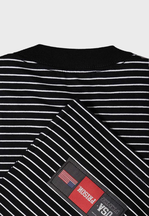 CAMISETA LISTRADA OVER PRISON