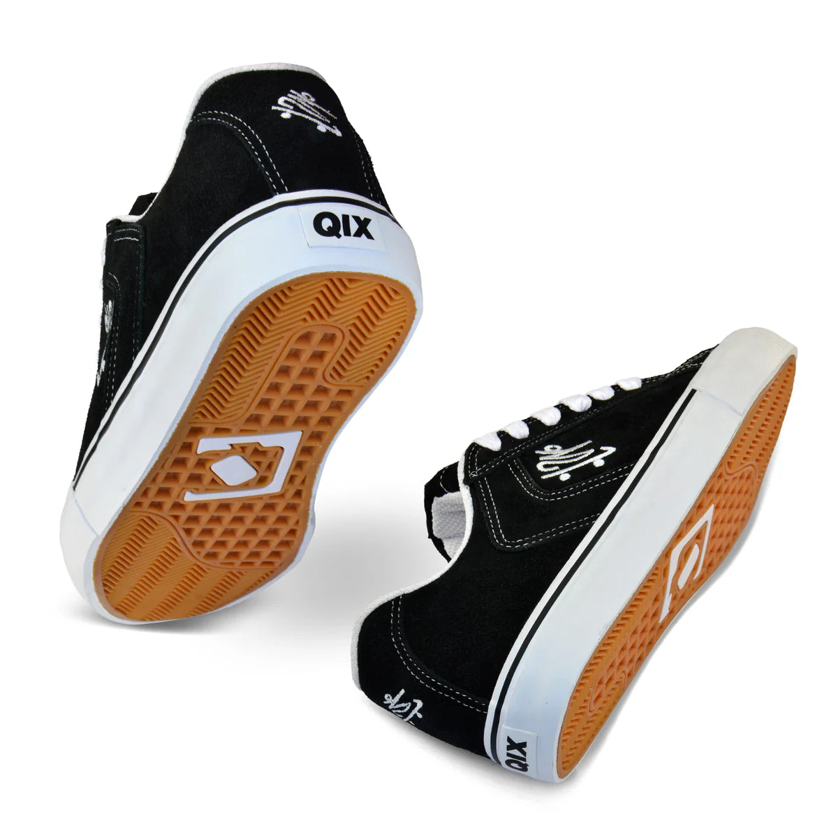 TENIS QIX CHORÃO PARK R:QXVU0049 - PRETO E BRANCO