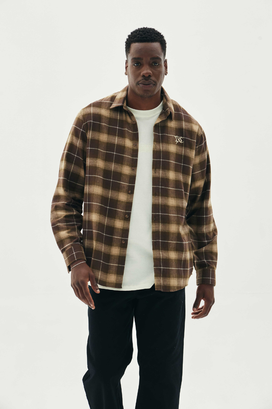 CAMISA DRYLAND FLANNEL PLANO C XADREZ