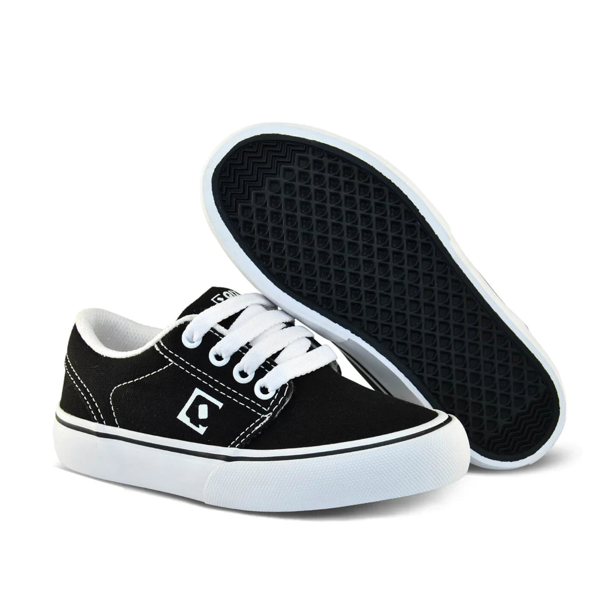 TENIS QIX COMBAT 3 R:QXVU0044 - PRETO E BRANCO