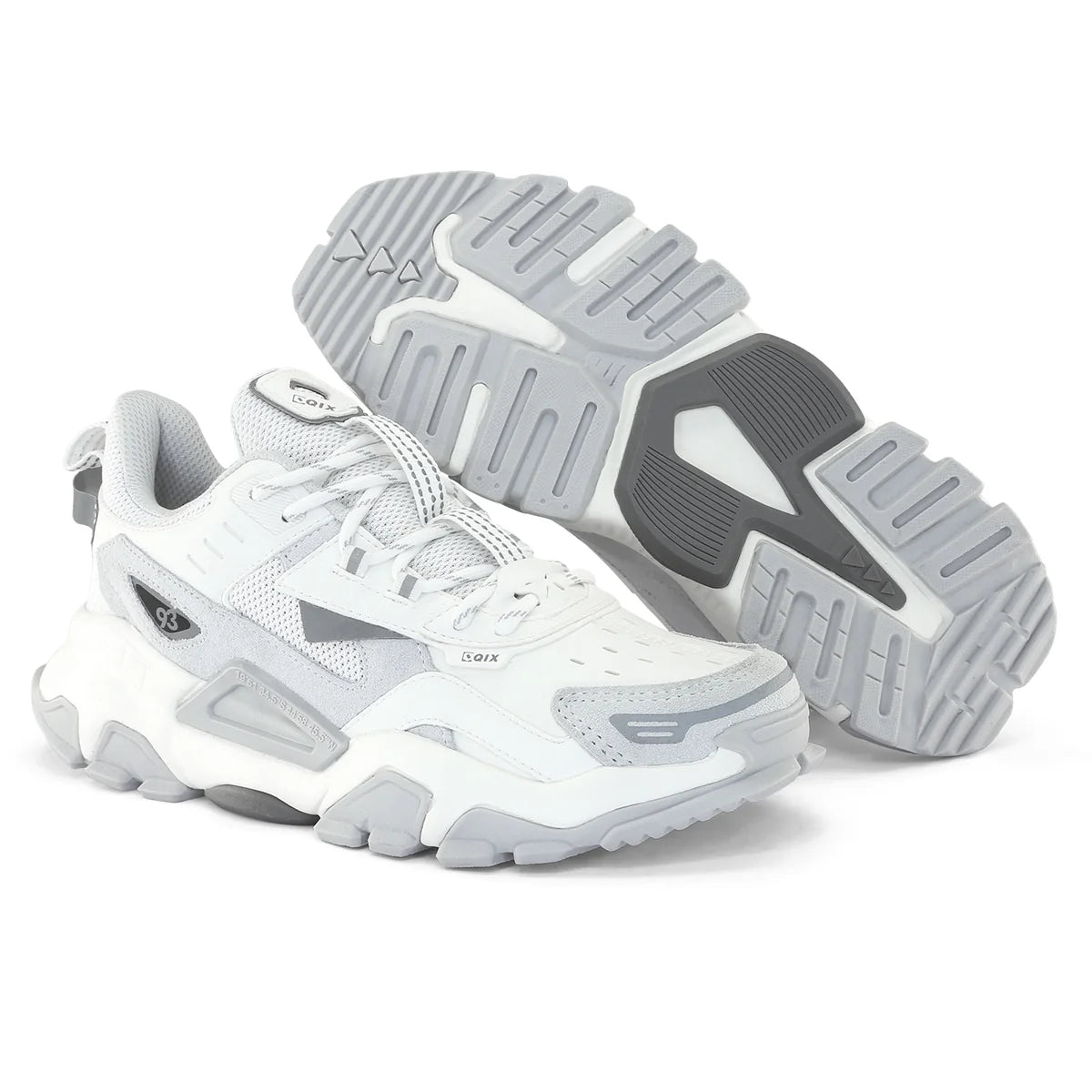 TENIS TREK AD MASC SINTETICO SOLA TR/PVC QIX  BRANCO/OFF WHITE