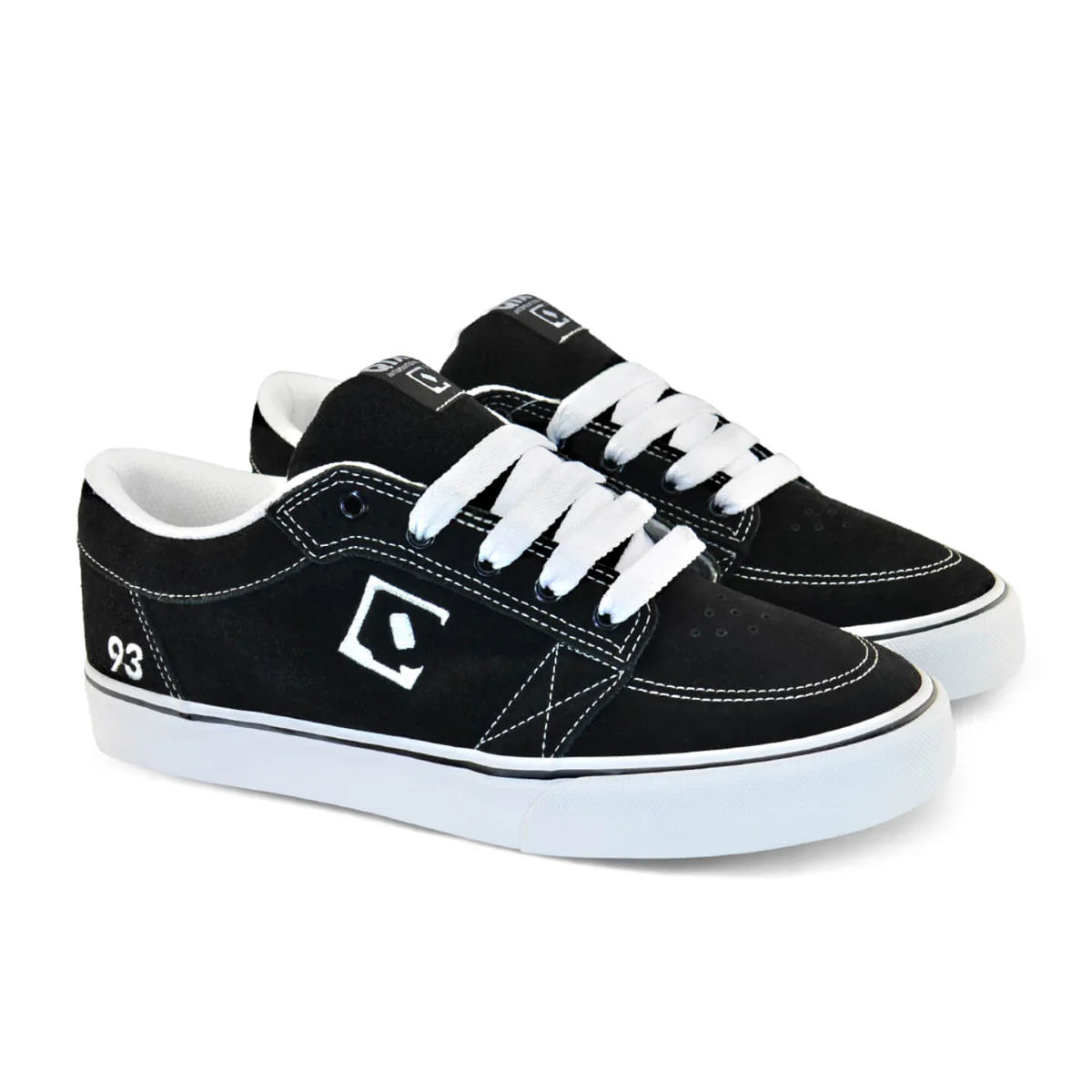 TENIS QIX 93 NINETY THREE R:QXVU0048 - PRETO E BRANCO