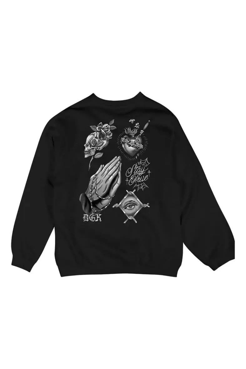 MOLETOM CREWNECK DGK STAY TRUE
