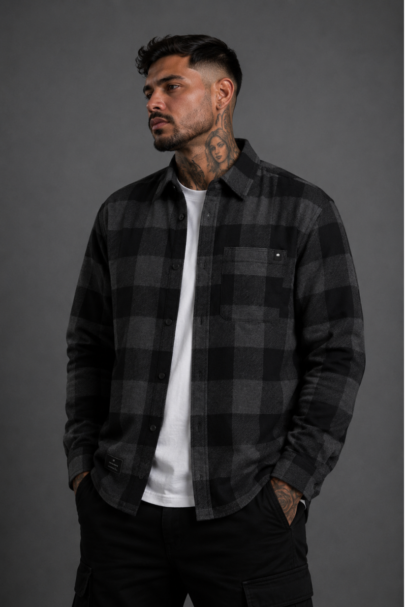 CAMISA BOTAO BUFFALO XADREZ FREESURF