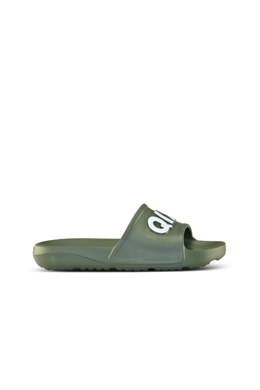 CHINELO QIX NUVEM SLIDE FULL MILITAR E BRANCO