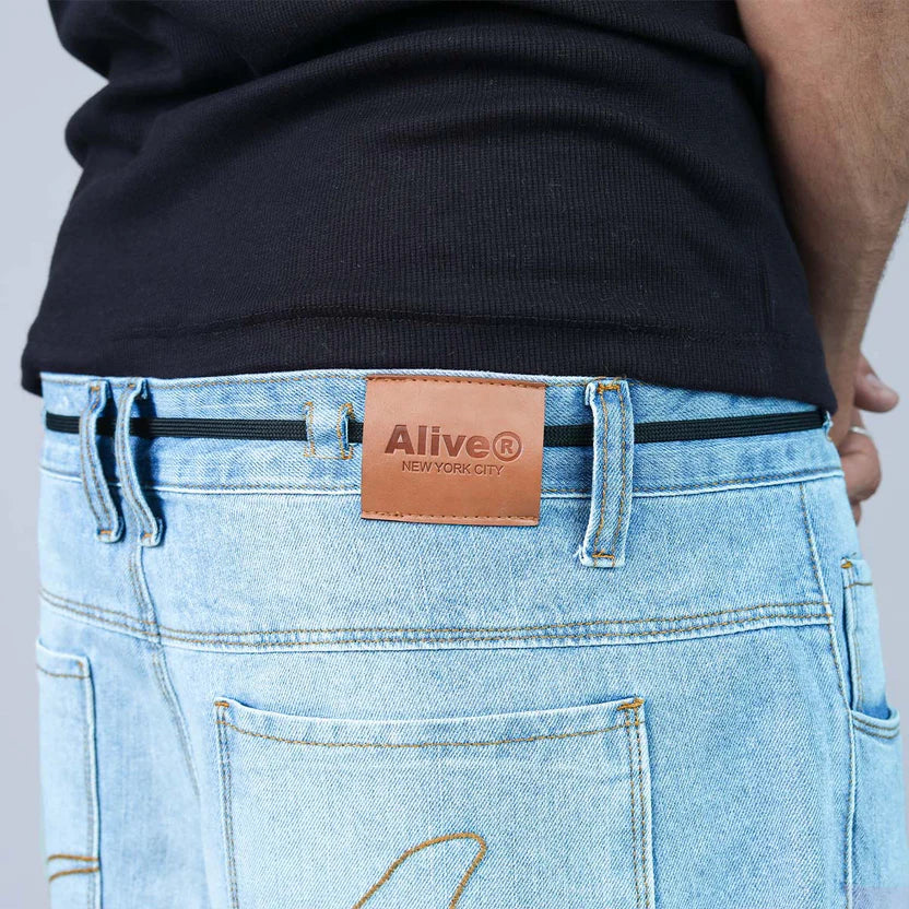 BERMUDA ALIVE JEANS CLASSICA ICE