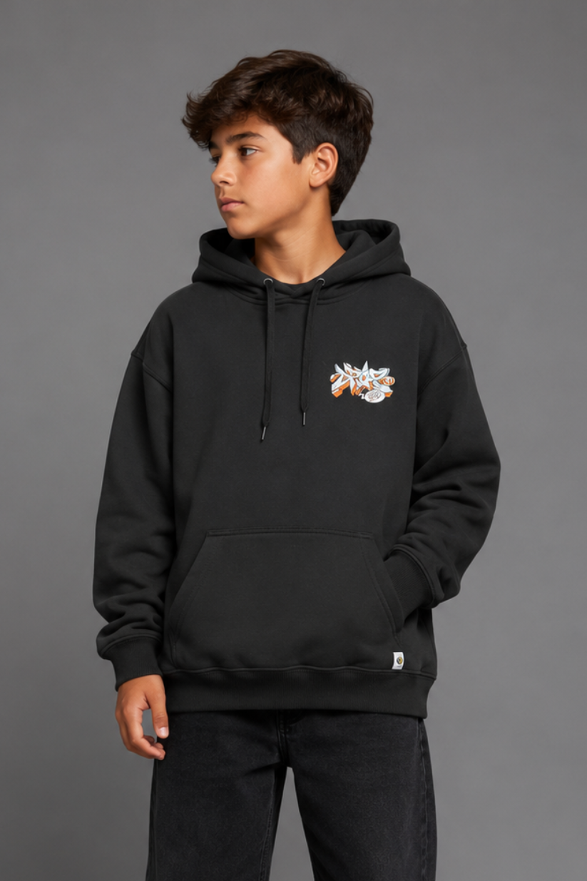 MOLETOM CANGURU FECHADO DROPDEAD JUVENIL GRAFITTI