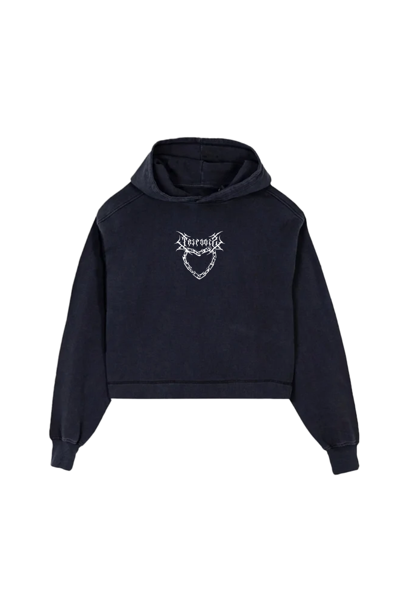 CROPPED MOLETOM FEMININO CAPUZ TRIPSIDE REF: MC03