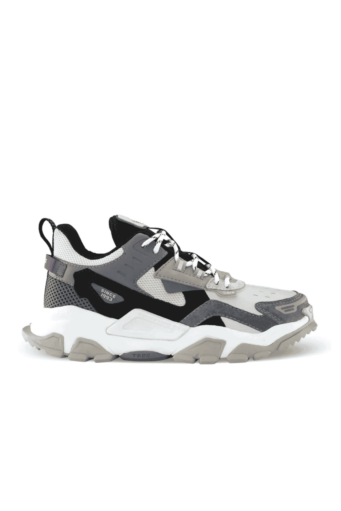 TENIS TREK AD MASC SINTETICO SOLA TR/PVC QIX 52020009 BEGE/GRAFITE