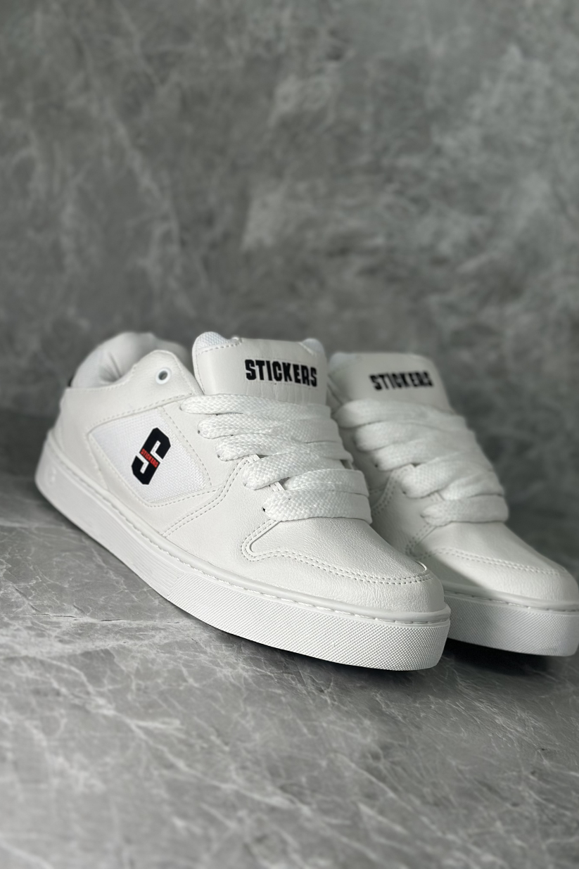TÊNIS STICKERS PREMIUM PREM03 - BRANCO BRILHANTE