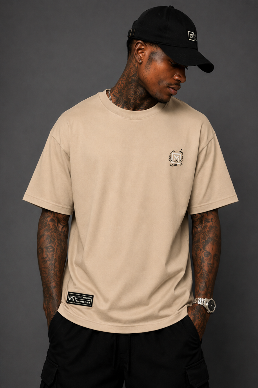 CAMISETA MANOS CAPS OVERSIZED ESSENTIAL NUMBER