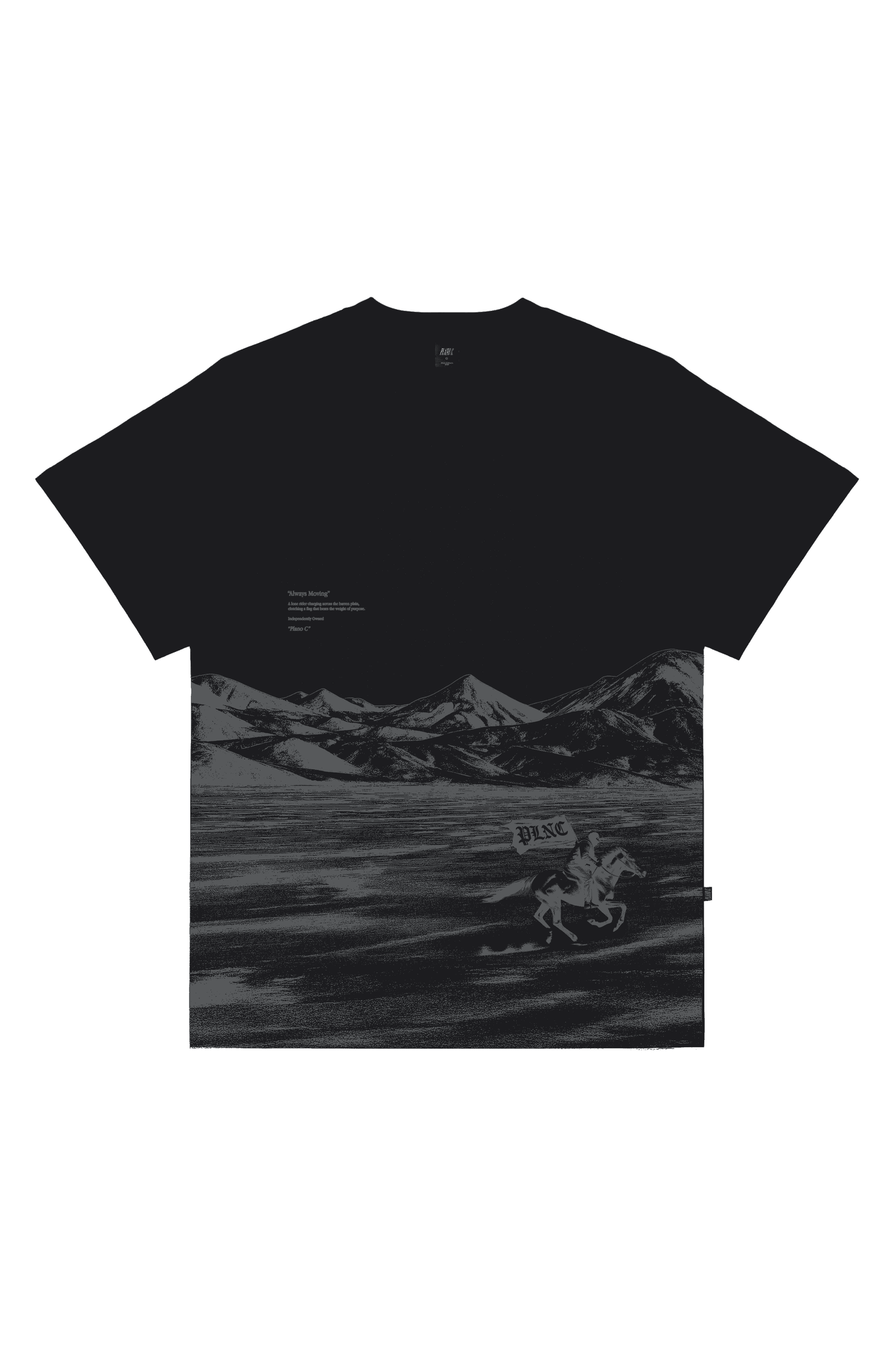 CAMISETA LONE RIDER COTTON 26/1