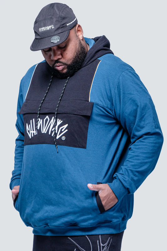 BLUSA MOLETOM CHRONIC BIG BLUEVSBLACK 007V2