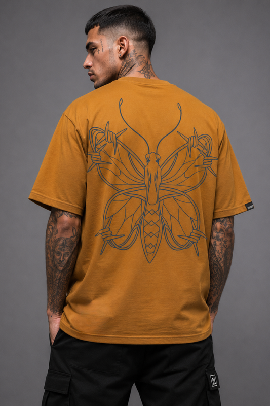 CAMISETA MANOS CAPS OVERSIZED ESSENTIAL BUTTERFLY