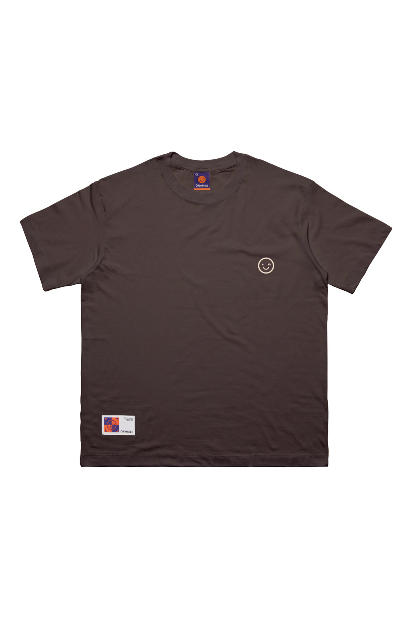 CAMISETA ORANGE CORE BASIC SMILE