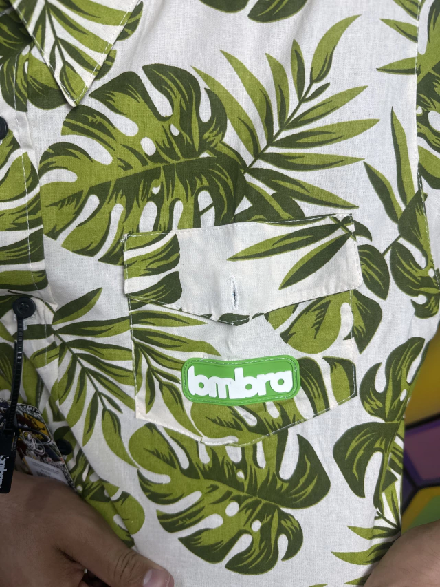 CAMISA DE BOTÃO COSTELA DE ADÃO LOMBRA
