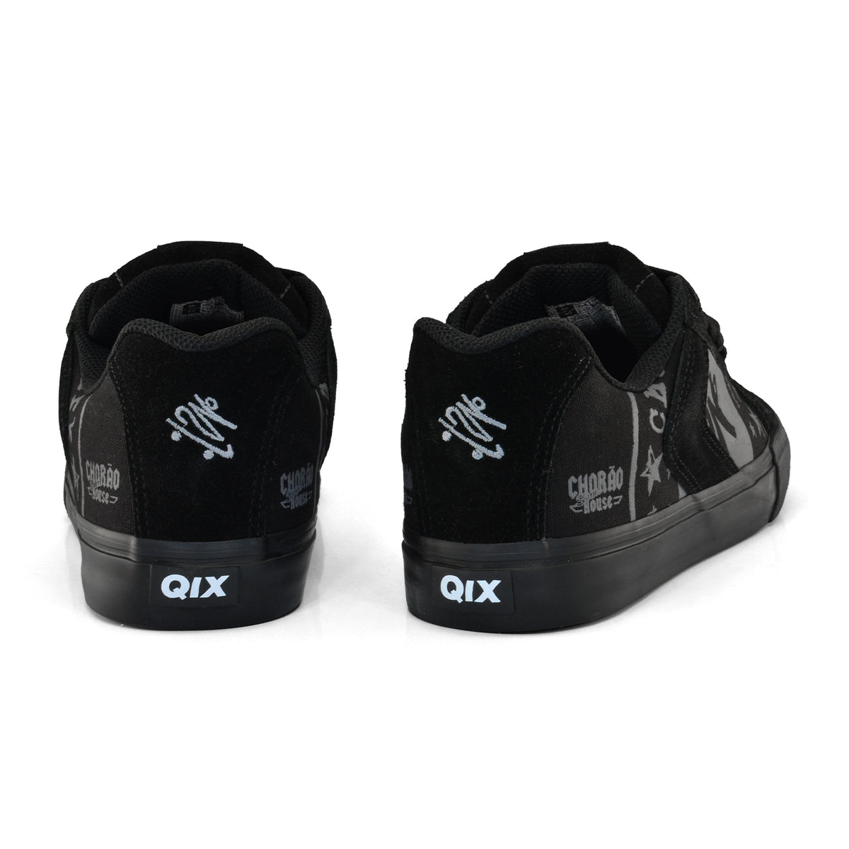 TENIS QIX CHORÃO PARK HOUSE R:QXVU0052 - PRETO E PRETO