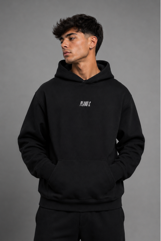 MOLETOM HOODIE CLASSIC BORDADO S/CORDÃO PLANO C