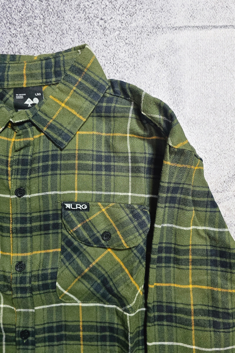 CAMISA LRG XADREZ VERDE JUNINA