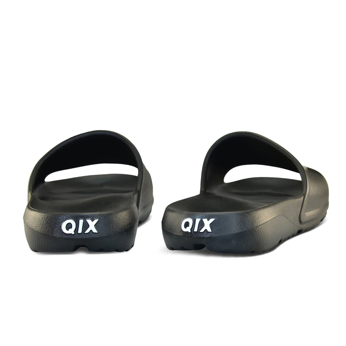 CHINELO QIX NUVEM SLIDE FULL PRETO E BRANCO