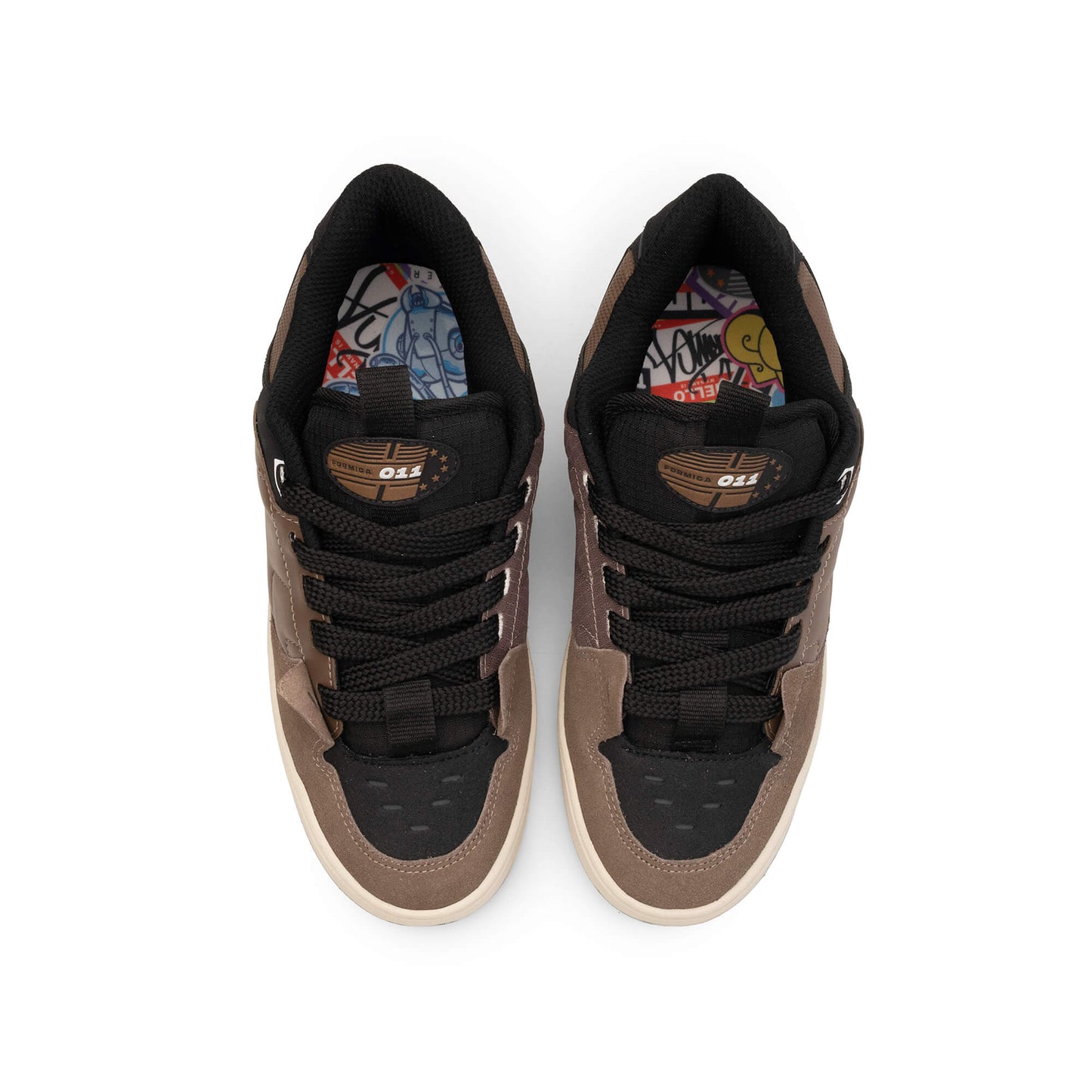 TENIS HOCKS 4MIGA 011 CAFE PRETO