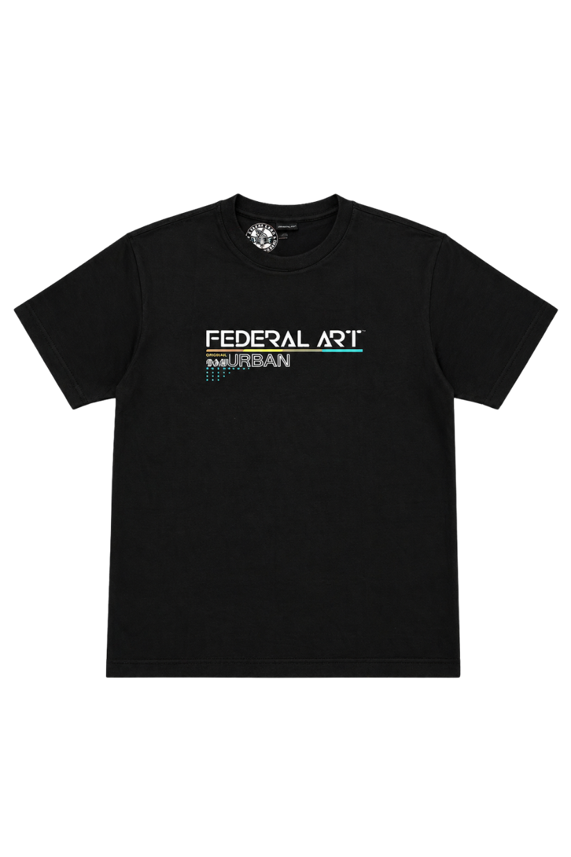 CAMISETA MC JUV 17313 FEDERAL ART PRETO