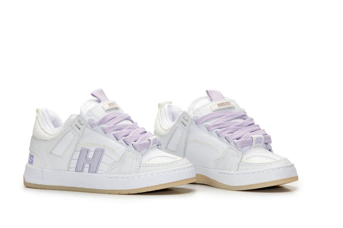TENIS HOCKS BOLD BRANCO LILAC UV