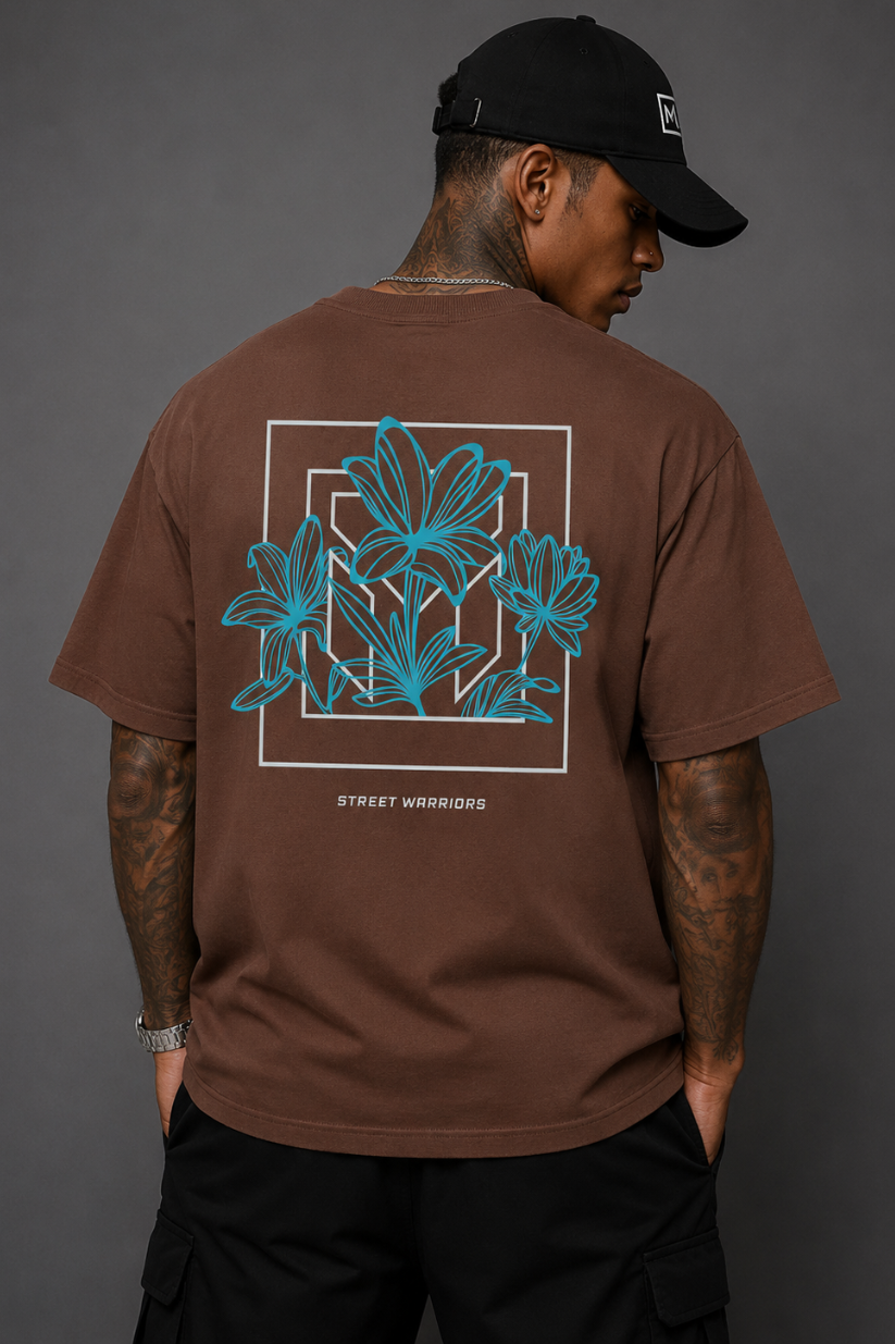 CAMISETA MANOS CAPS OVERSIZED ESSENTIAL WARRIORS